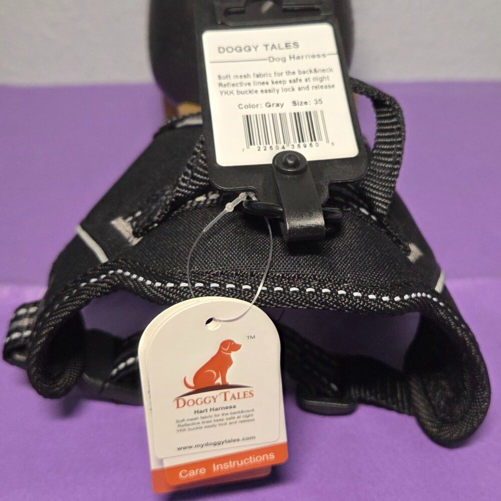 NEW! Doggy Tales Hart Harness, Comfort, Escape Resistant, Adjustable - Size: 35